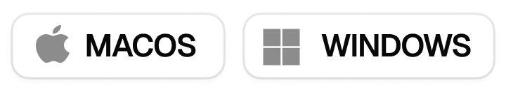 Unterstützt auf macOS und Windows